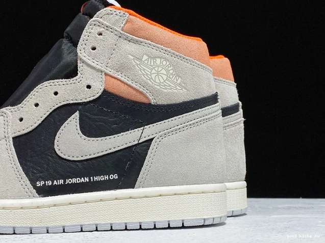 555088-018 High 1 Jordan Air Neutral Retro Grey OG 0806